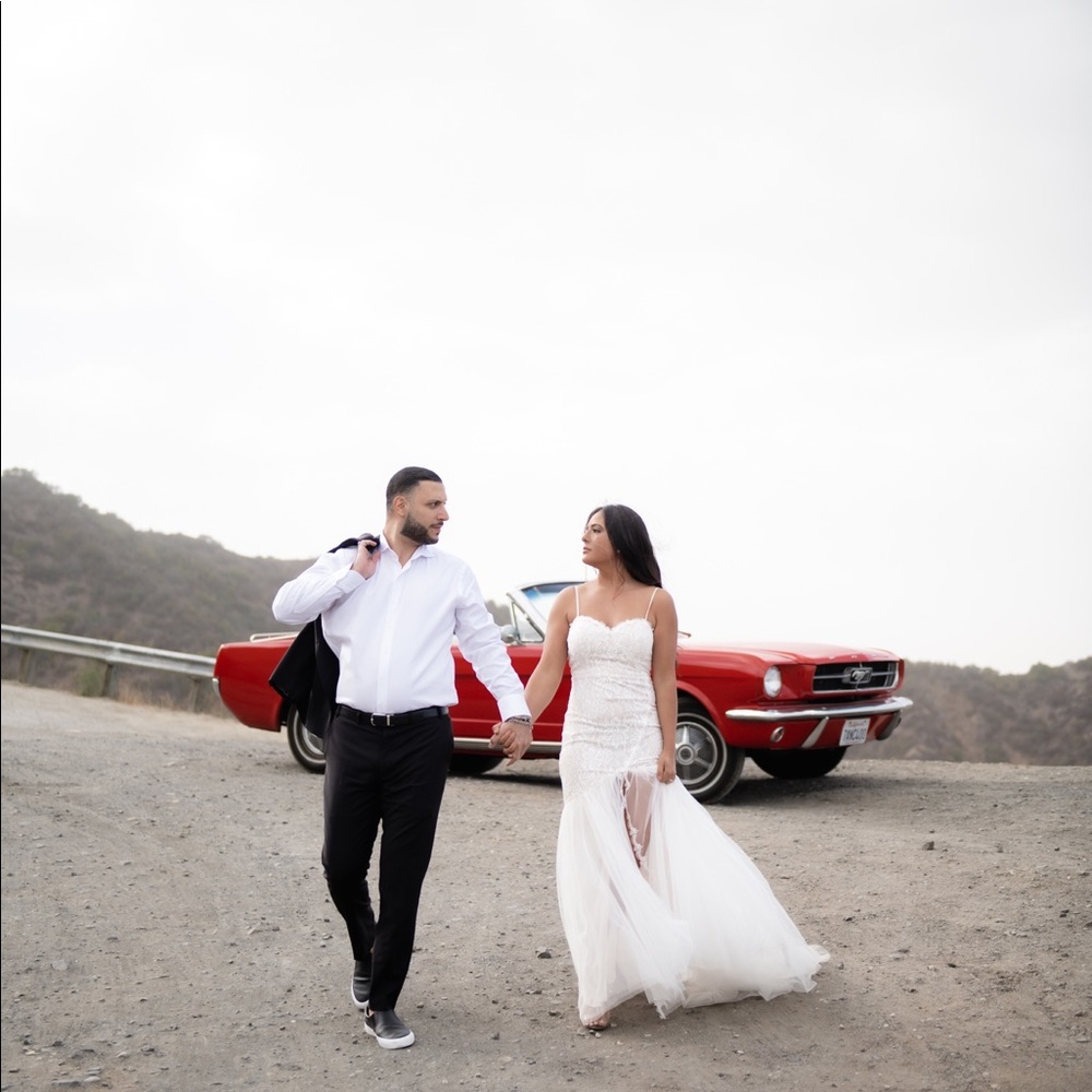 White gown